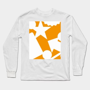 Unique Geometrical Design Long Sleeve T-Shirt